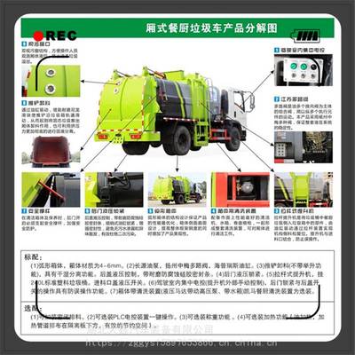 福田歐馬可餐廚垃圾車價格與參數(shù)詳解 北京市場行情與泰安2-3方車型分析